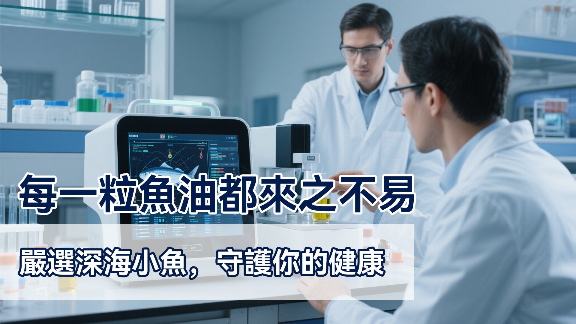 每一粒魚油都來之不易：嚴選深海小魚，守護你的健康