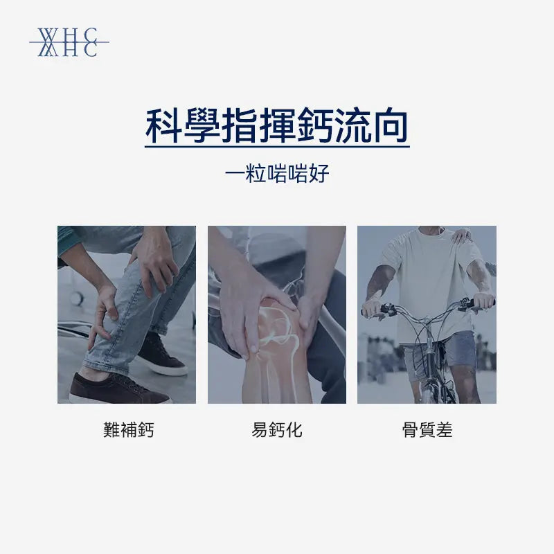 維他命K2+D3 防血管硬化 健骨配方 60粒 - WHC HK